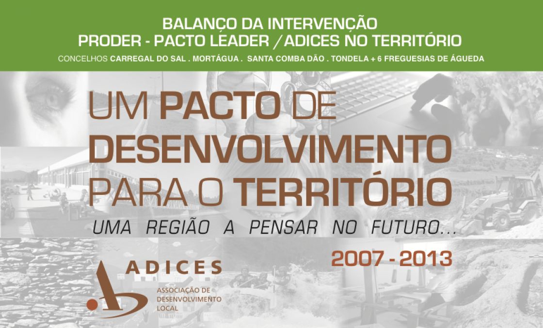 Balanço da Intervenção PRODER - PACTO LEADER/ADICES